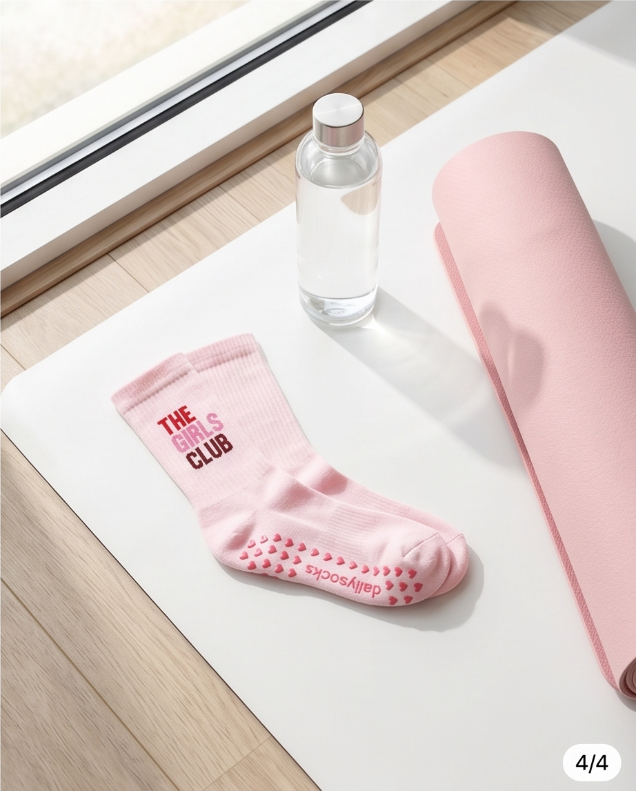 THE GIRLS CLUB GRIP - rosa
