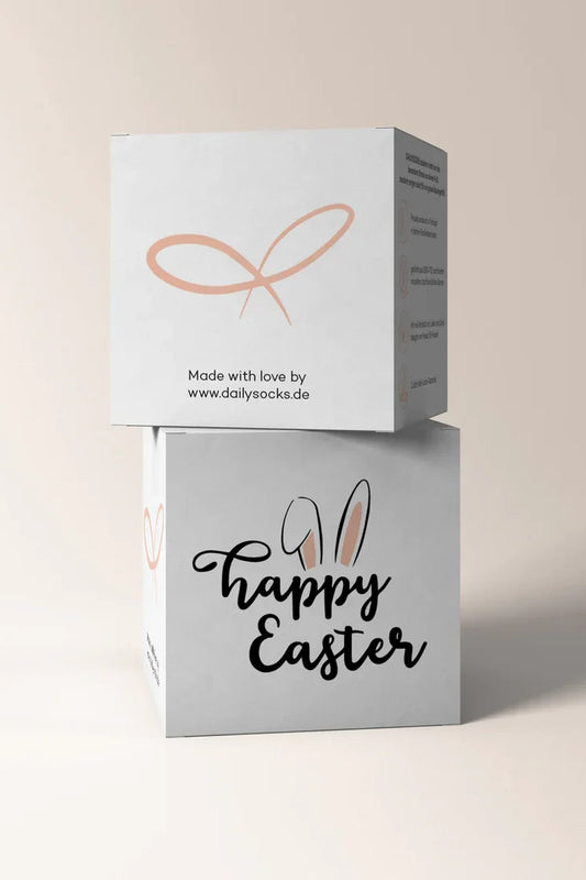 Geschenk zu Ostern, perfekt verpackt.