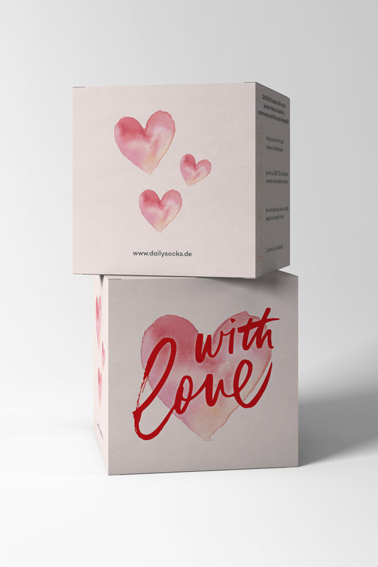 Gift Cube "WITH LOVE"