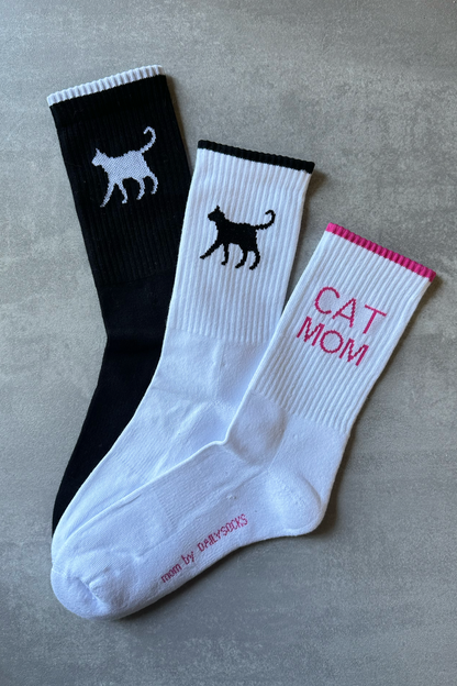 CAT MOM 2.0 - black/white