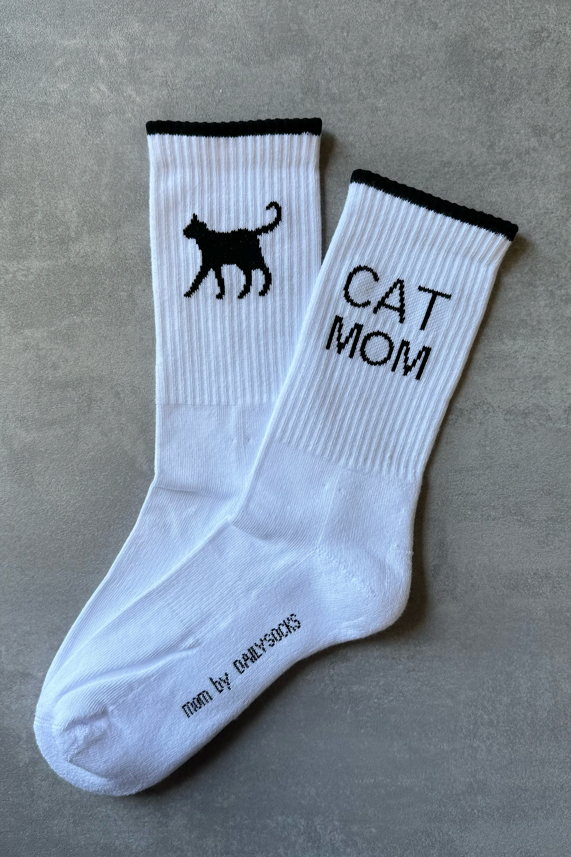 Tennissocke CAT MOM, liegend