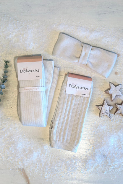 Cozy Set MARIANNE 1.0 - WOLLWEISS