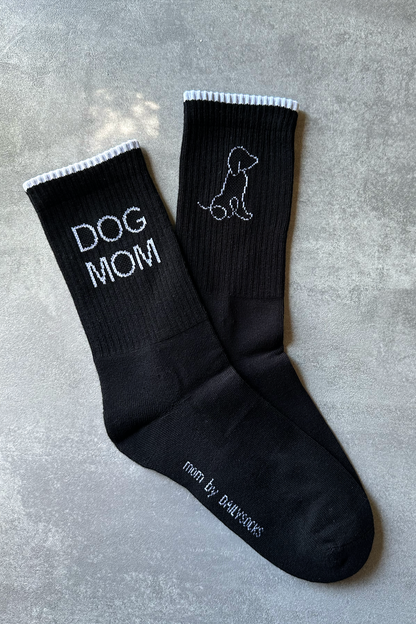 DOG MOM 2.0 - schwarz/weiß