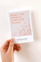 Postkarte "Make the world a better place"