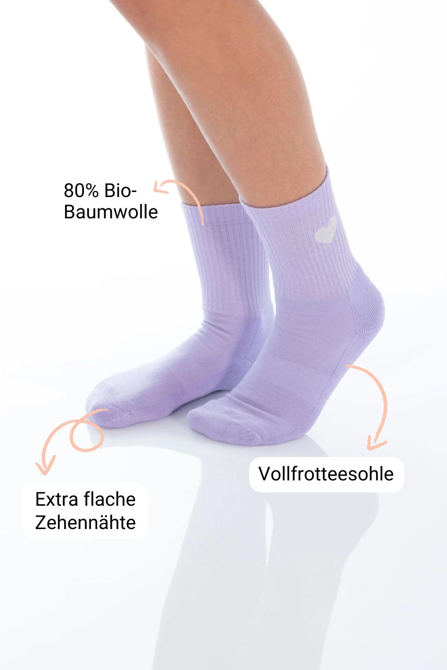 Dailysocks Tennissocke Materialbeschreibung