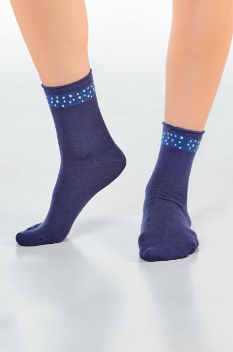 GRETA 1.0 - blau - dailysocks.berlin