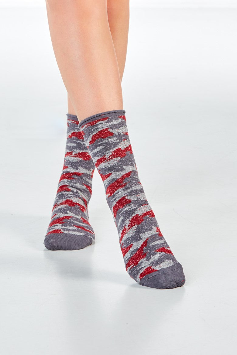 JERRY 1.0 - grey camouflage - dailysocks.berlin