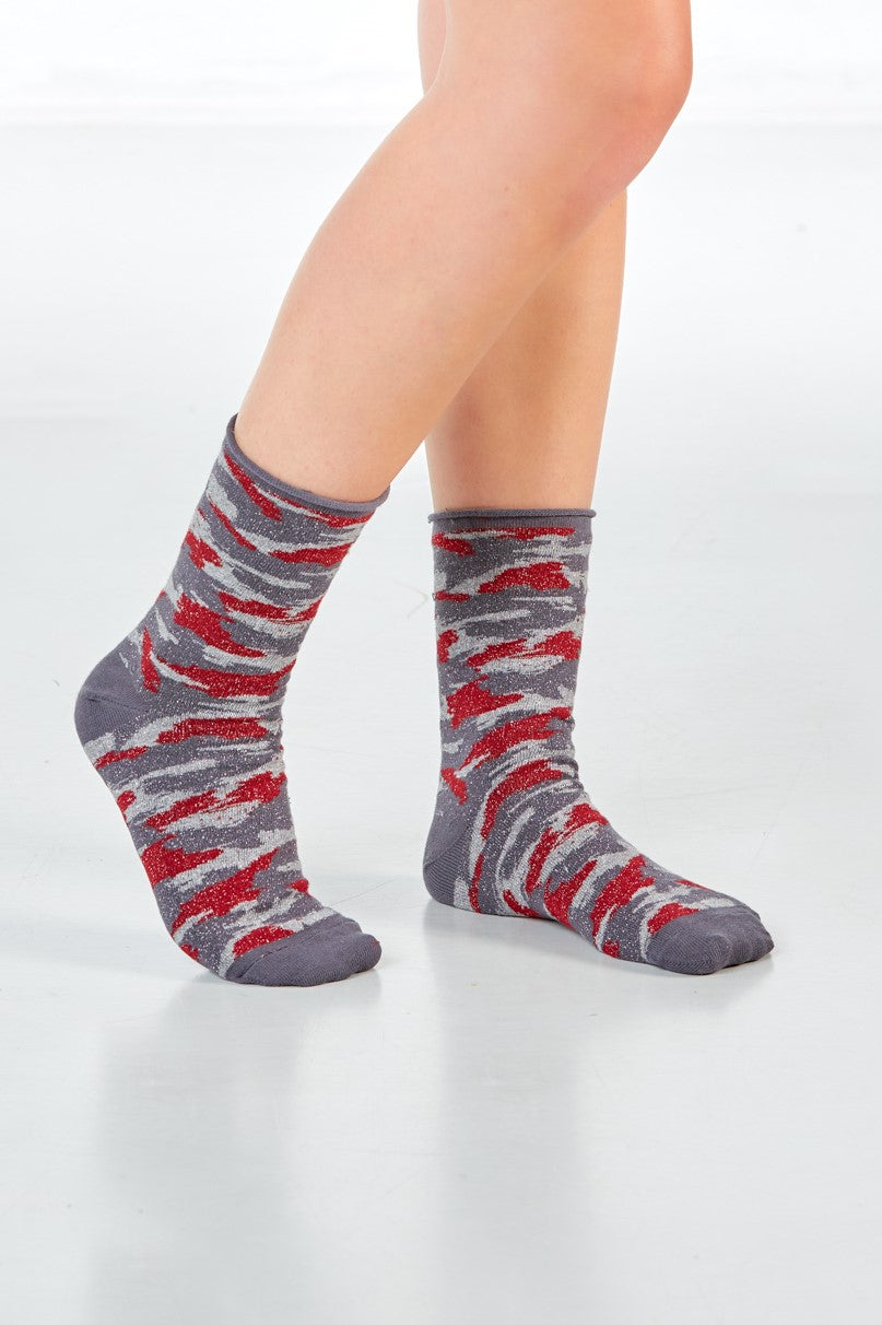 JERRY 1.0 - grey camouflage - dailysocks.berlin