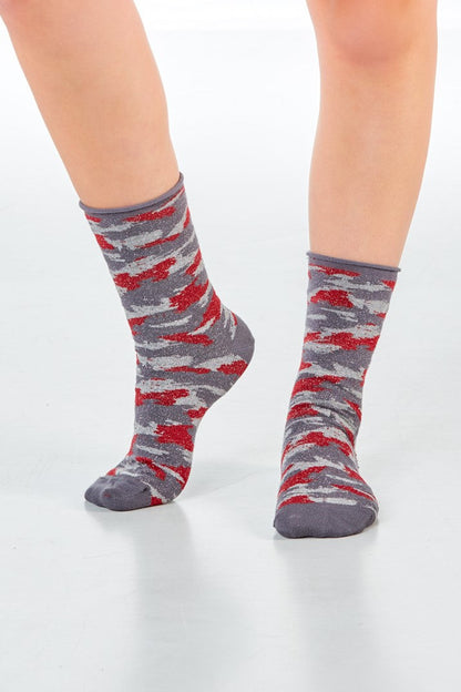 JERRY 1.0 - grey camouflage - dailysocks.berlin