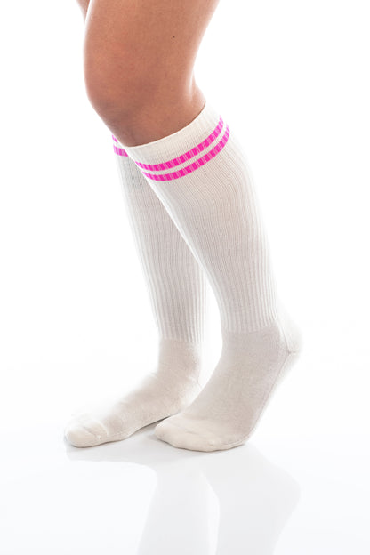 JACKIE 1.0 - white/neon pink