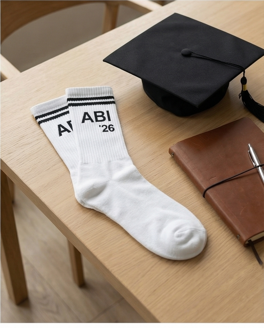 ABI '26 - weiß/schwarz