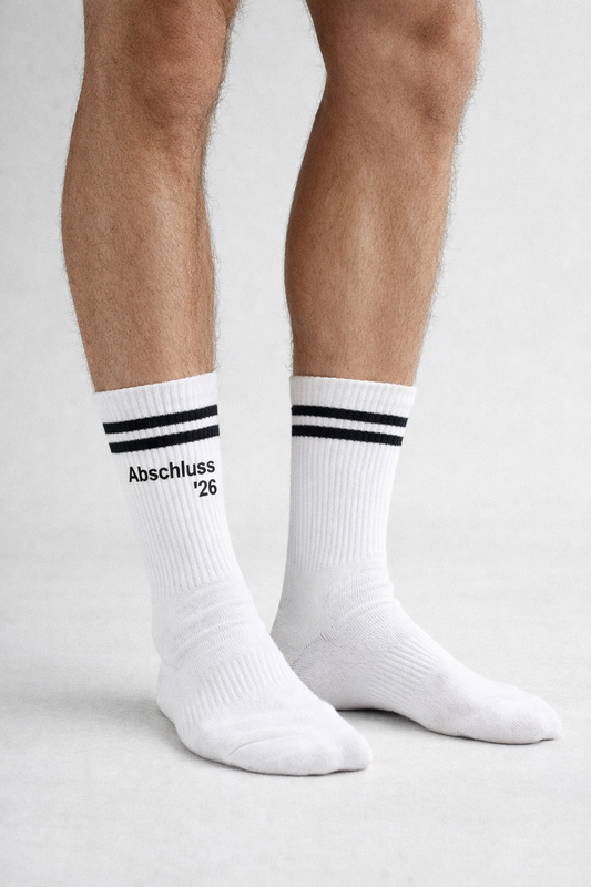 Abschluss '26 - weiß/schwarz
