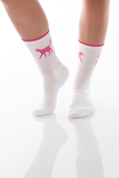 CAT MOM 2.0 - white/pink