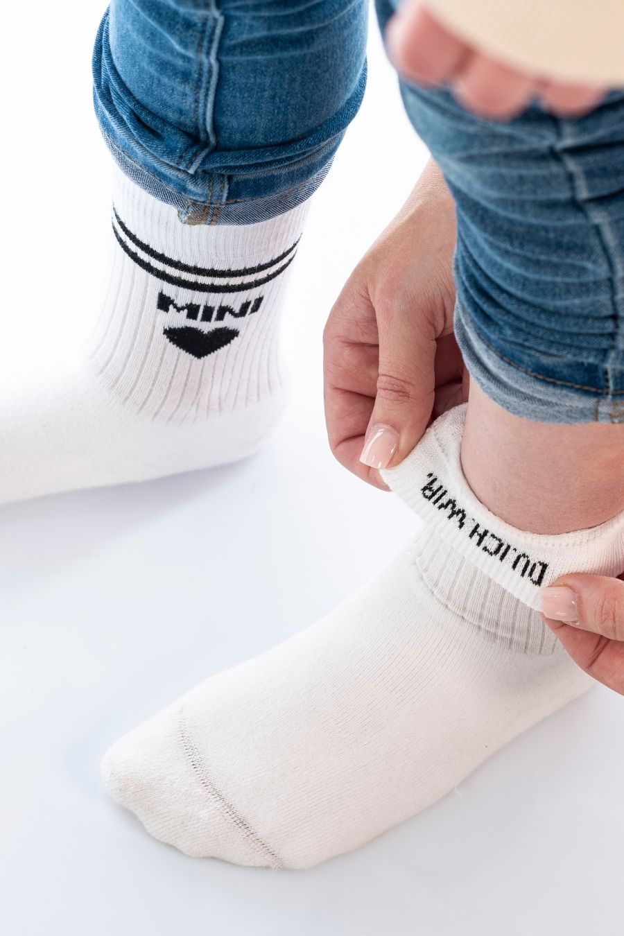 MINI Socken, DU, ICH, WIR