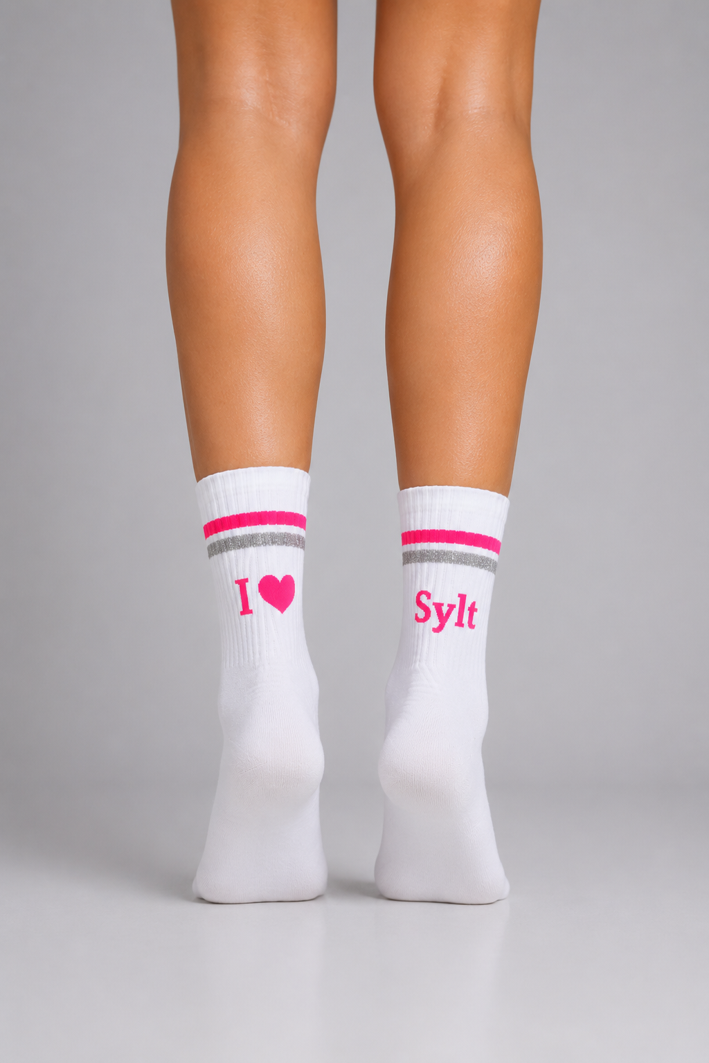 SYLT- weiß/pink