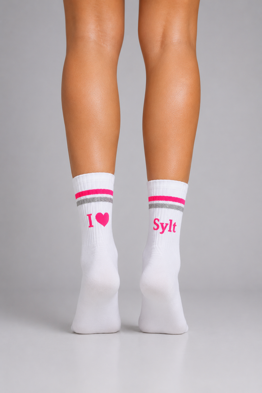 SYLT- weiß/pink